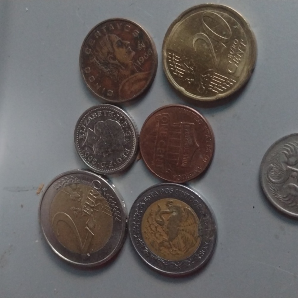 Assorted Coins Collection(Copper&Silver& Foreign) - Picture 7 of 11